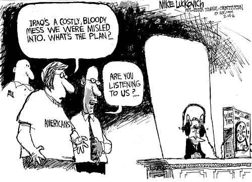 Dubya Spying