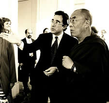 Bill Paparian, the Dalai Lama
