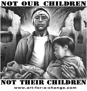 Mark Vallen. Not our children, not their children