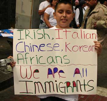 March 23 Immigrant Rights march, LA