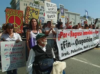 Antiwar protest. Ron Kovic