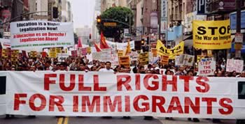 Full rights for immigrants