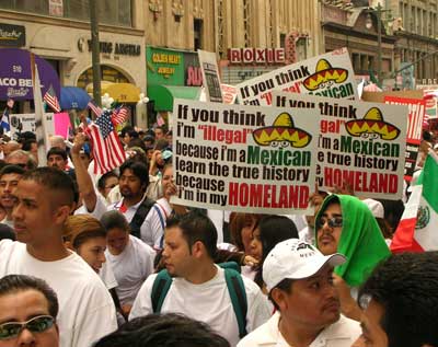 March 23 Immigrant Rights march, LA