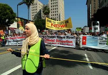 antiwar demonstration