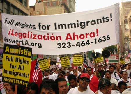 March 23 Immigrant Rights march, LA