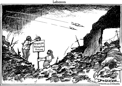 Hezbollah recruiting station