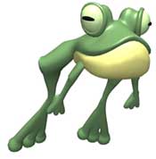 Jumping frog