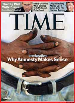 Time magaine backs amnesty
