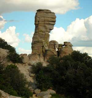 hoodoo rock Mt. Lemmon AZ