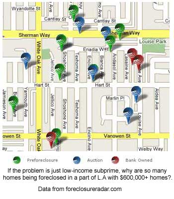 Van Nuys foreclosure activity