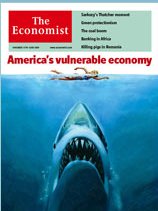 The Economist. Shark cover