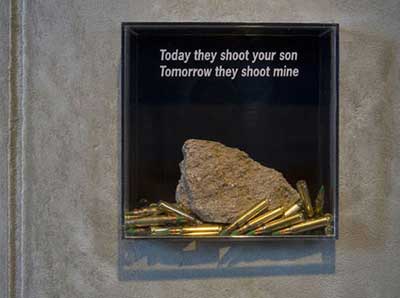 Today they shoot your son, tomorrow they shoot mine