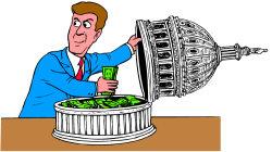 grab money