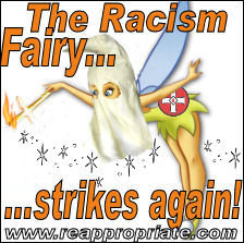 The racism fairy strikes again