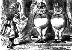 Tweedledum and Tweedledee