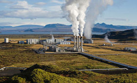 Nesjavellir Geothermal Power Plant. iceland