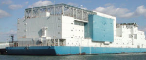 Vernon C. Bain floating prison barge