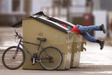dumpster diving