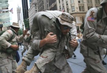 Iraq Veterans Against the War, NYC protest