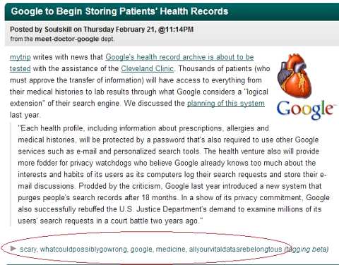 Google Health plan