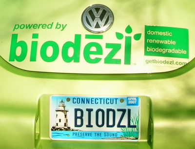 Biodiesel VW New beetle detail