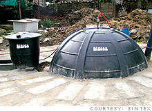 Sintex biogas digester