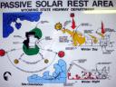 Wyoming passive solar rest stop