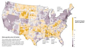 gas price impact. NY Times