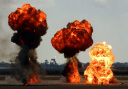 explosions