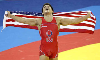 Henry Cejudo. Olympic gold medalist