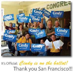 Cindy Sheehan makes ballot status