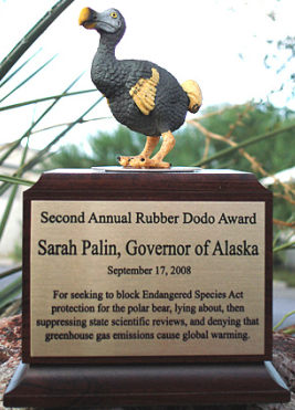 rubber dodo award