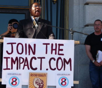 Rev. Dr. Dorsey Blake. No on Prop 8. 11/17/08 SF