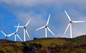 Maui wind turbines