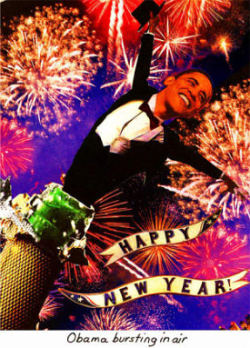 obama bursting