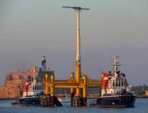 floating wind platform blue h