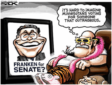al franken cartoon