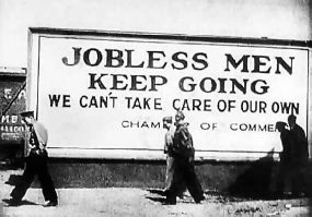 jobless men keep going