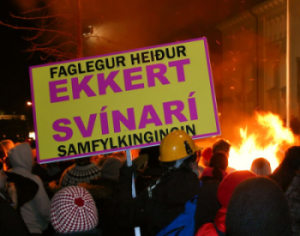 iceland protest iceland protest