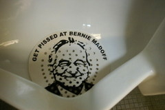 Bernie Madoff urinal screen Bernie Madoff urinal screen