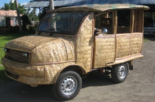 bamboo taxi