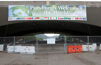 pittsburg welcomes the world. G20 pittsburg welcomes the world. G20