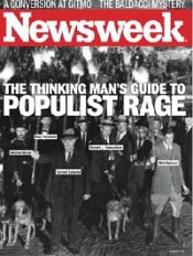 Newsweek Populism cover