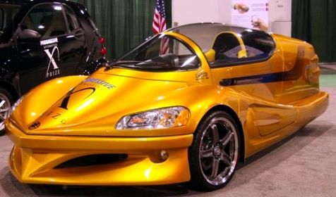 eVARO hybrid sports car