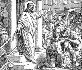 jesus money changers temple
