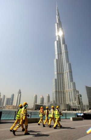 Burj Dubai. Der Spiegel photo
