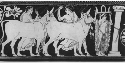 Hercules cleans the Augean stables
