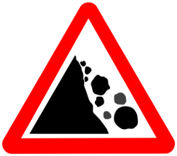 falling rocks