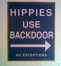 Hippies use backdoor